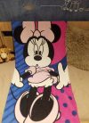 Fürdőlepedő, strand törölköző Minnie egérrel 60 cm x 120 cm